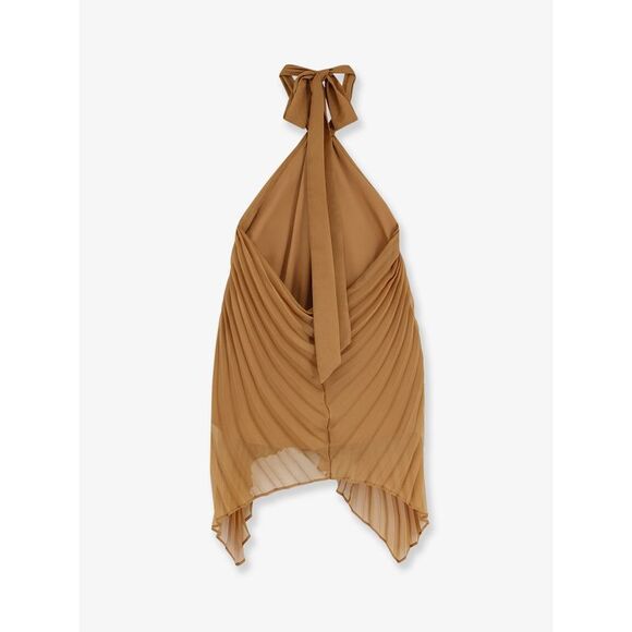 Max Mara Women Mxevalzer Pleated Top - Picture 2 of 3